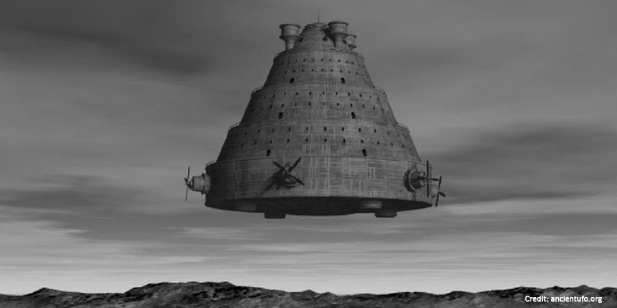 Ra's 'Bell-Shaped' Spacecraft or Vimana and Visitation on Earth