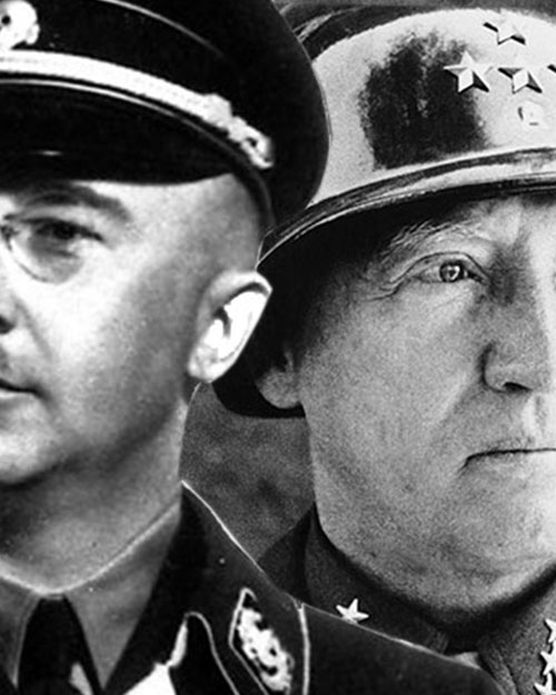 Heinrich Himmler and General George S. Patton
